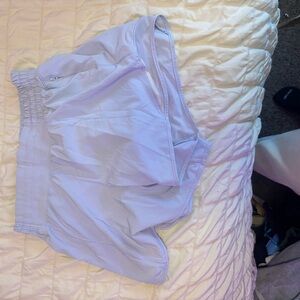 Lululemon Athletica Light Lavender Athletic Shorts